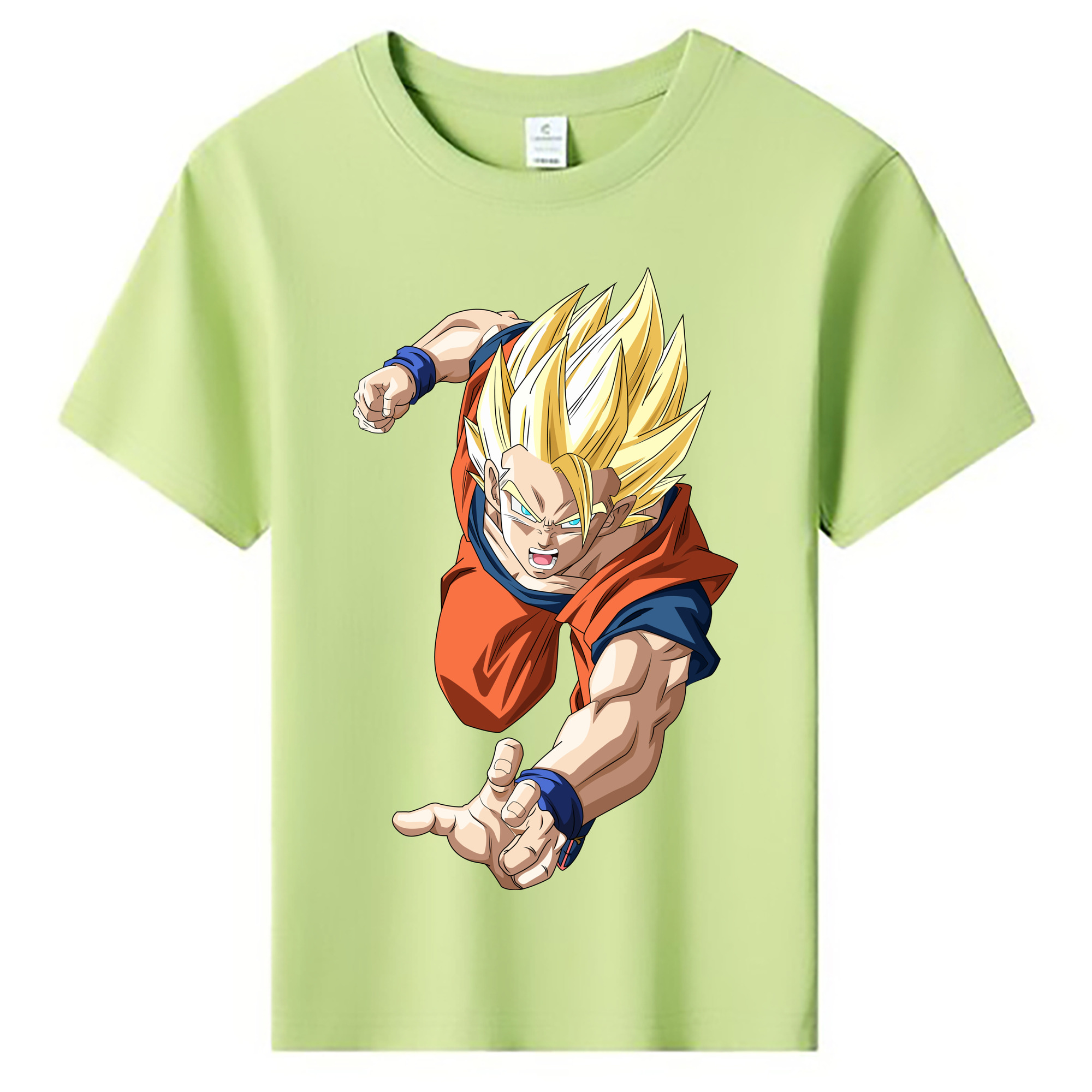 （画像用） ドラゴンボール 孫 悟飯（そんごはん）DRAGON BALL Son Gohan 綿100％キッズTシャツ（フロントプリント）